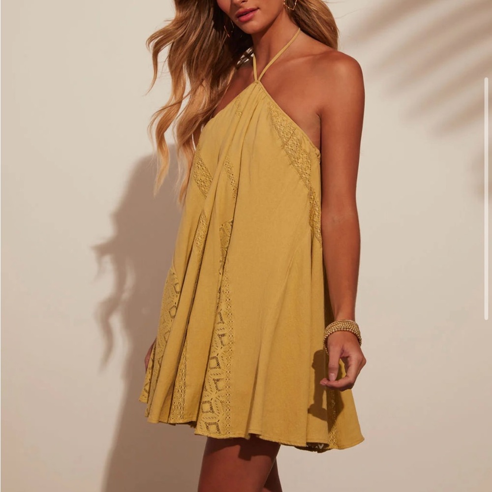 Brand new with tags VICI halter dress.